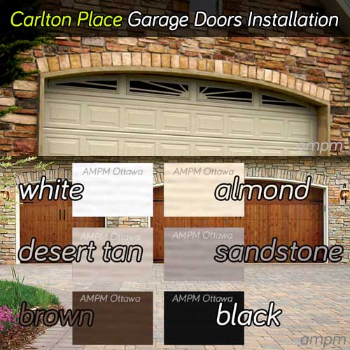 Garage door installation services